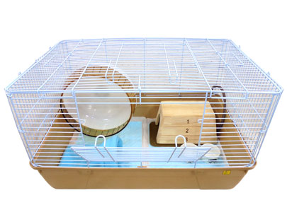 ハリネズミ ケージ 1式セット ヒーター サーモスタット 滑車 床材