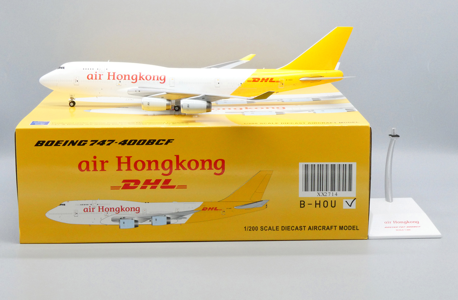 ScaleModelStore.com :: JC Wings 1:200 - XX2714 - Air HongKong