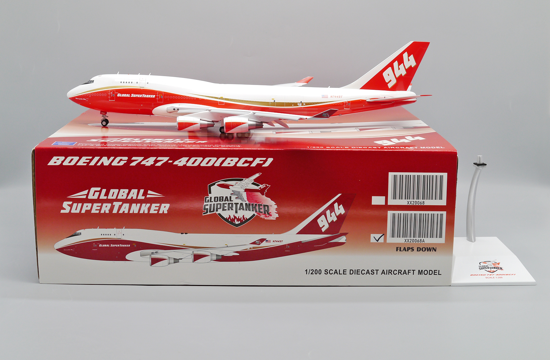 ScaleModelStore.com :: JC Wings 1:200 - XX20068A - Global Super