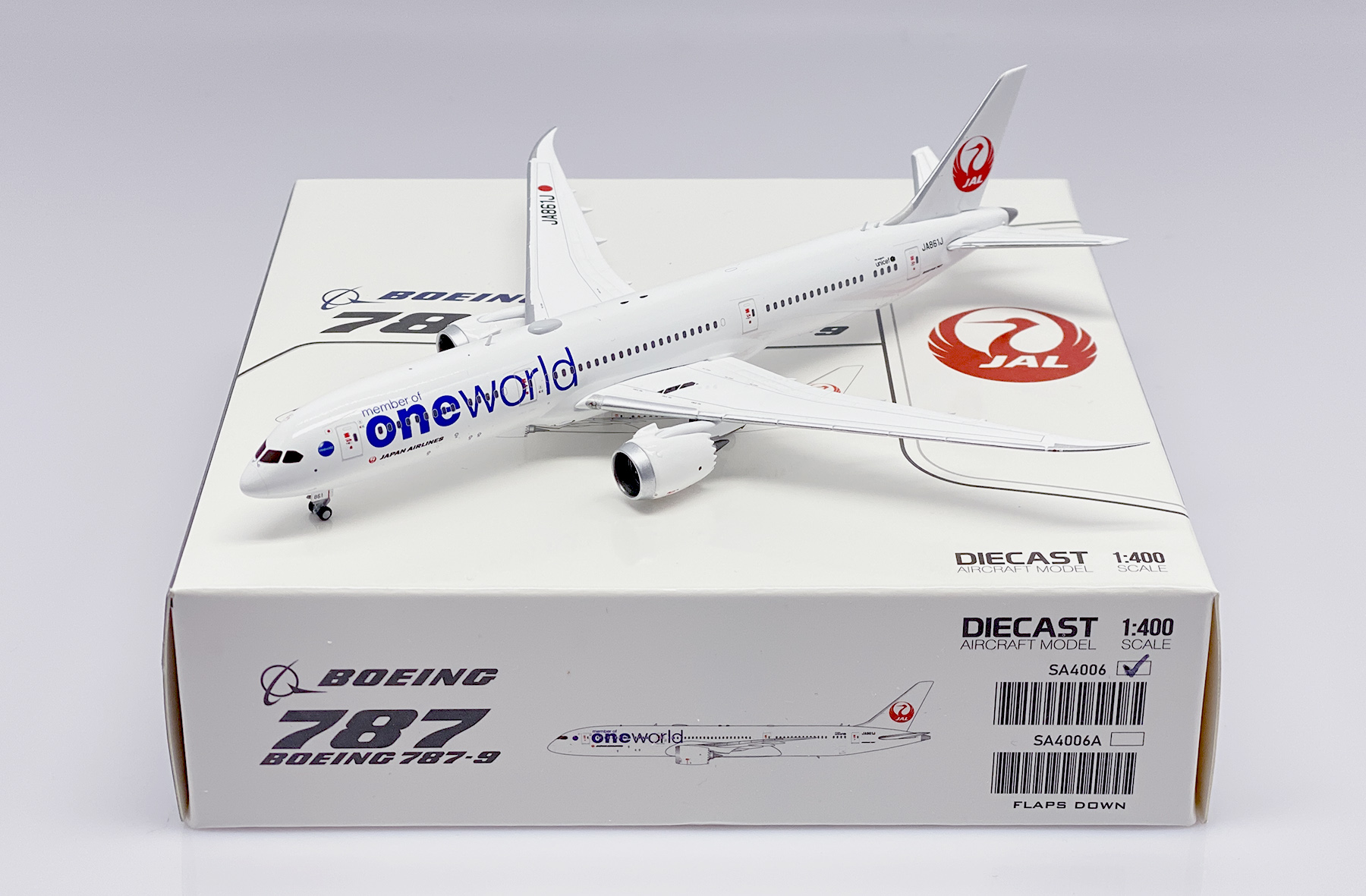 ScaleModelStore.com :: JC Wings 1:400 - SA4006 - Japan Airlines