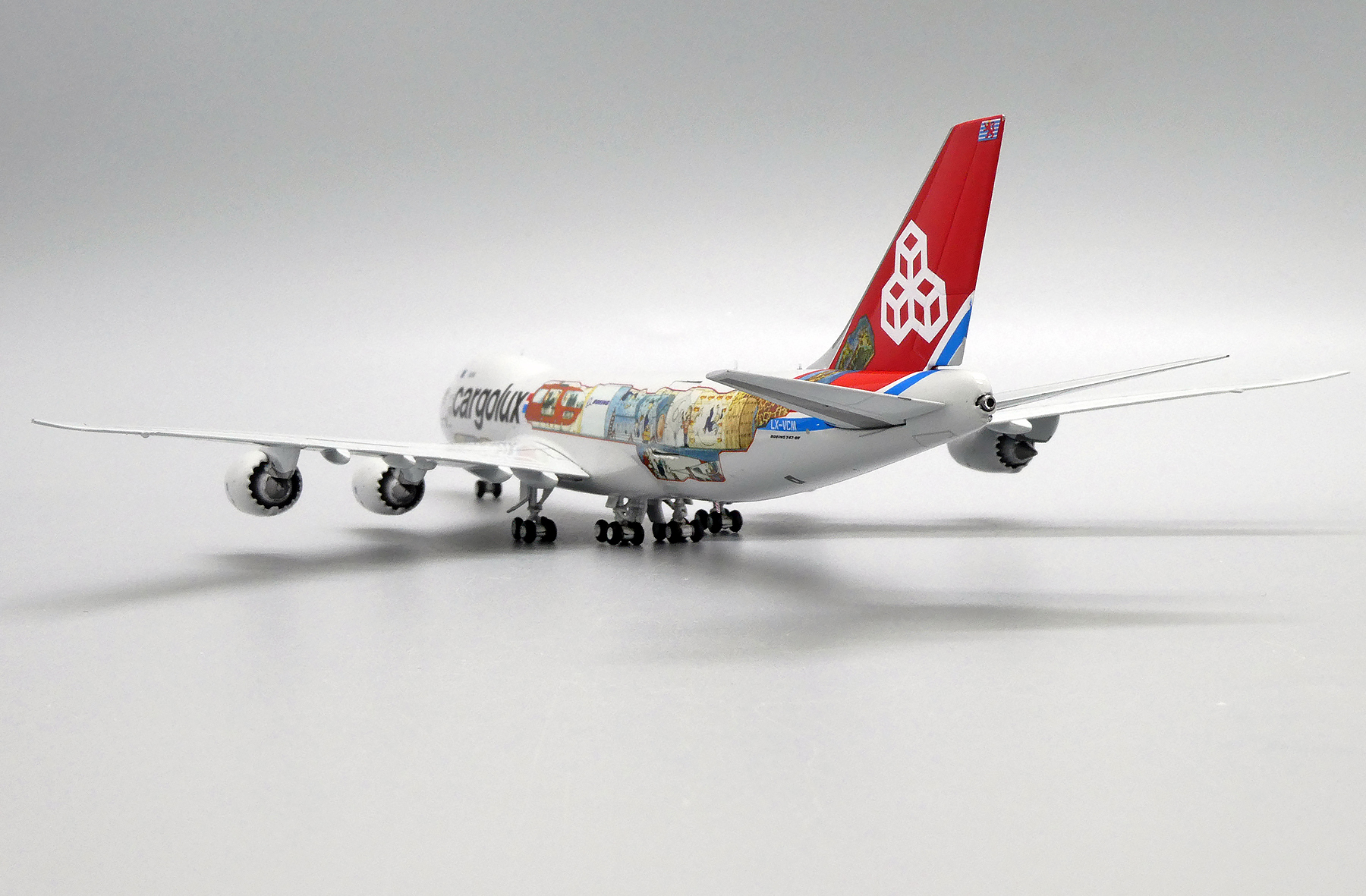 cargolux 747-8F JAS カーゴラックス LX-VCI jc JC Wings 1:400