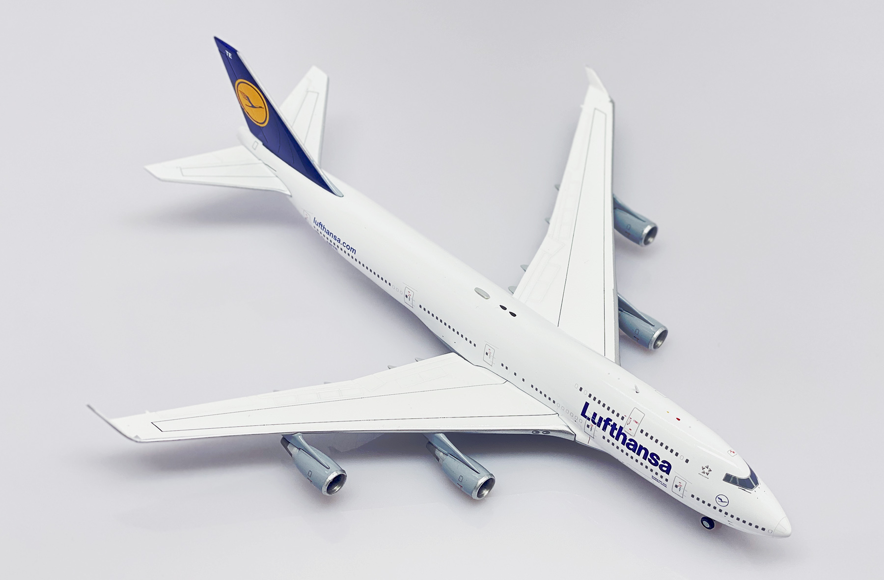 Lufthansa Aviationtag B747-400 レアなコンビ色 Lufthansa