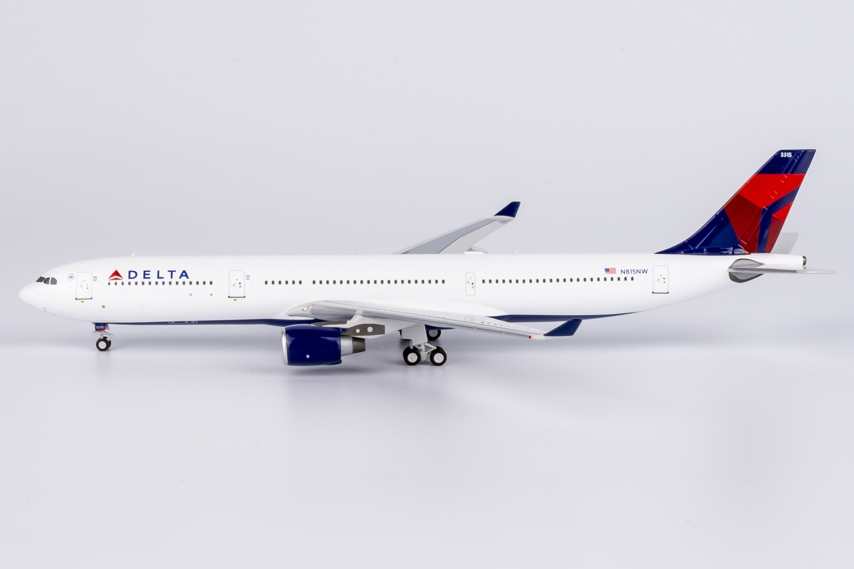 航空機・ヘリコプター Gemini Airbus A330-300 Delta Airlines 航空機