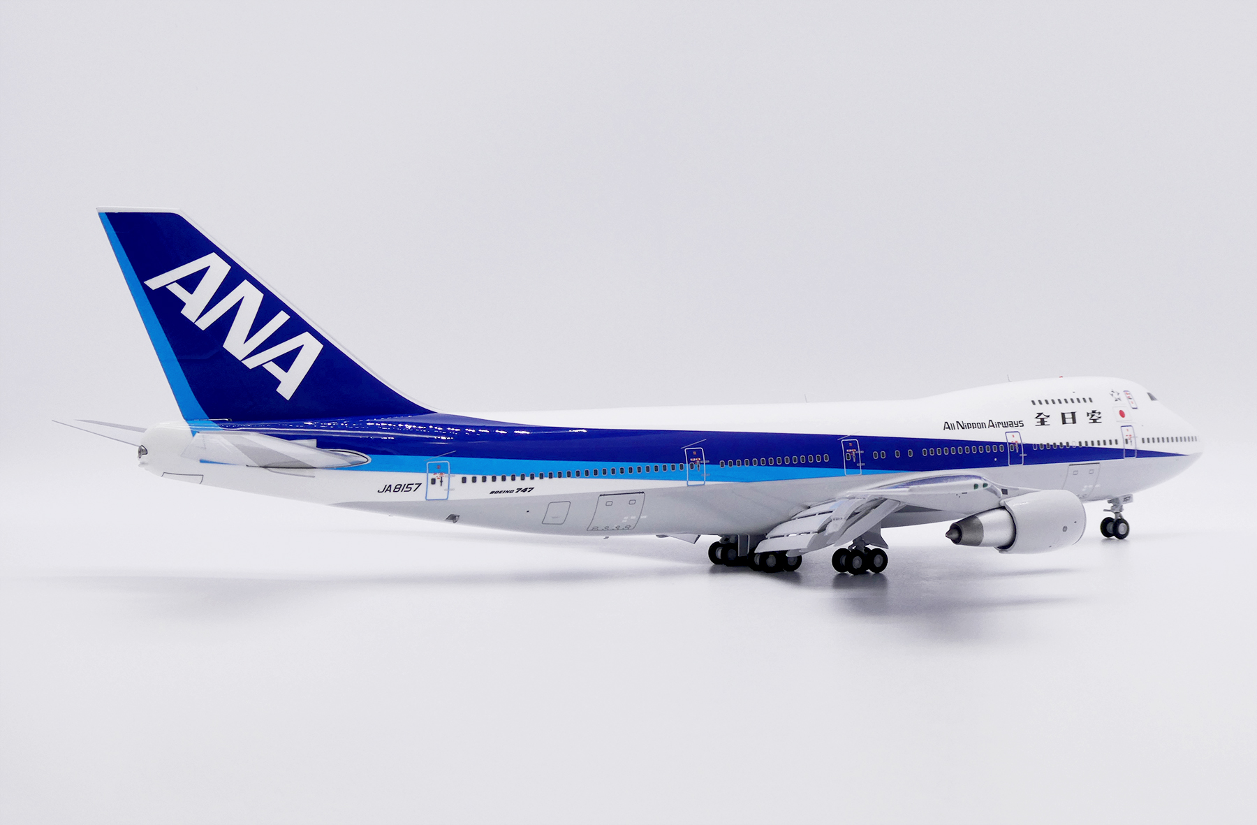 ANA 全日空商事 ANA 1/200 全日空 ボーイング B747-400 FAREWELL INTER