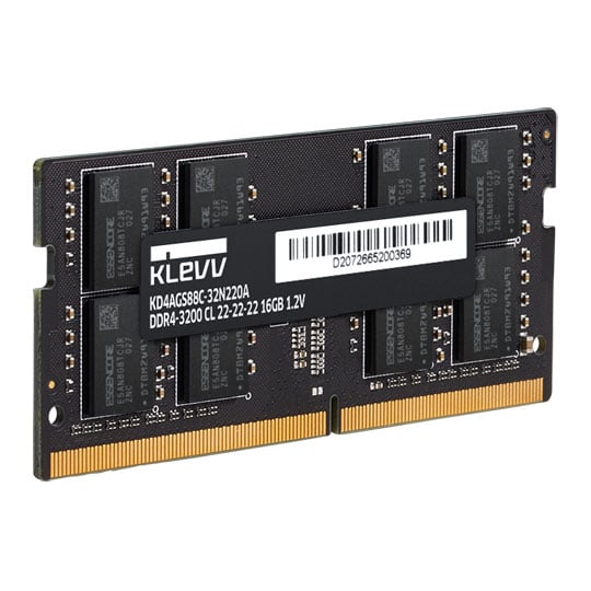Klevv SKHynix 8GB DDR4 SODIMM Laptop/SFF Black Memory Module