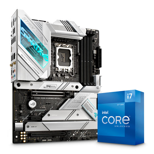 ASUS ROG Strix Z690-A GAMING WIFI D4 DDR4 Motherboard + Intel Core