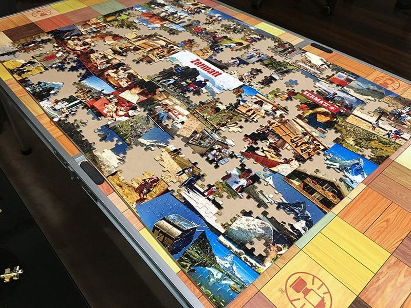 1000ピースのジグソーパズル、所要時間は？大きさは？ | 写真で作る