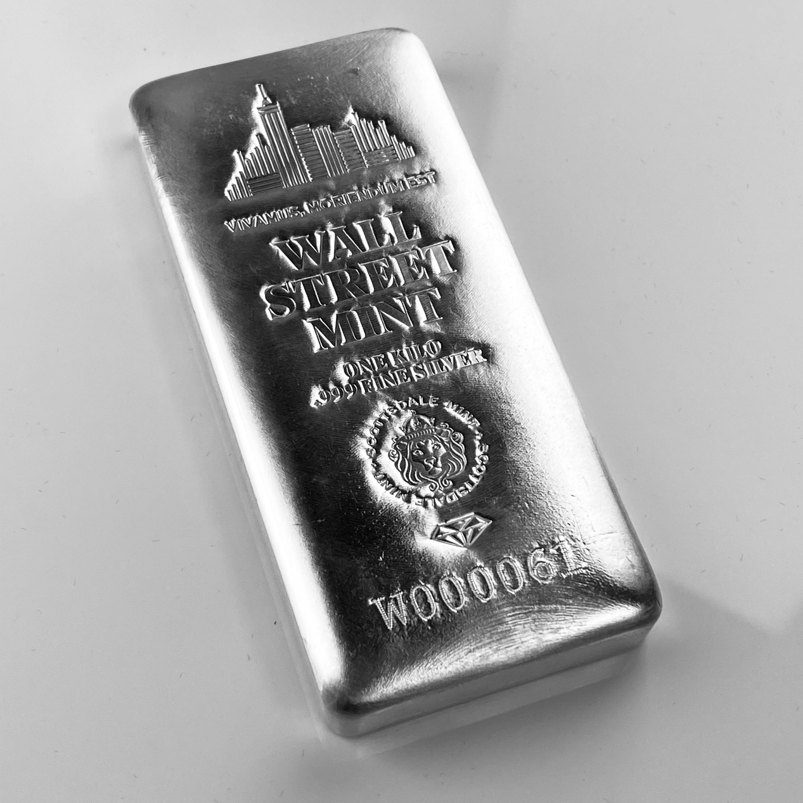 Wall Street Mint Silver Kilo Bar | Secondary Market | Scottsdale Mint
