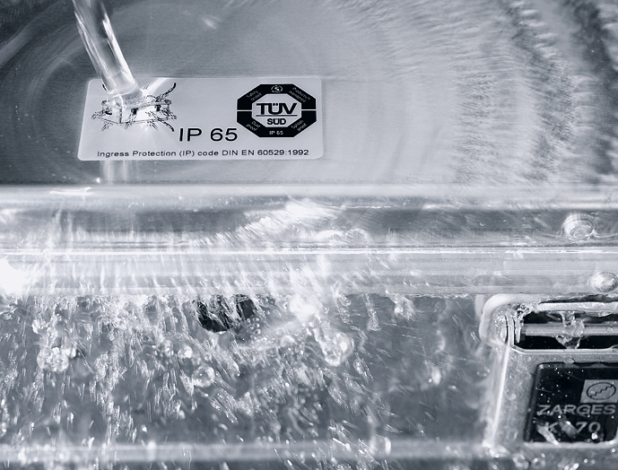 アルミボックスK470（防塵防水仕様） ZRGS シリーズ ZRGS-366218｜輸送