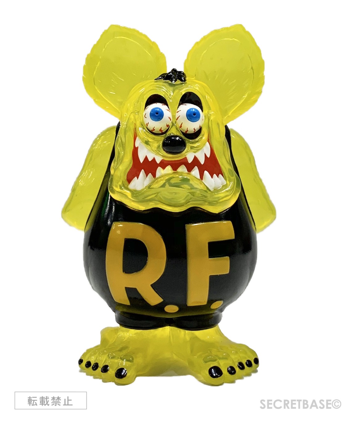 RAT FINK FULL COLOR CLEAR YELLOW Ver. - SECRET BASE ONLINE STORE
