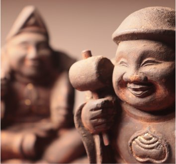 木彫 恵比寿様【EBISU wood curving】 [s1489] – 青梵ギャラリー