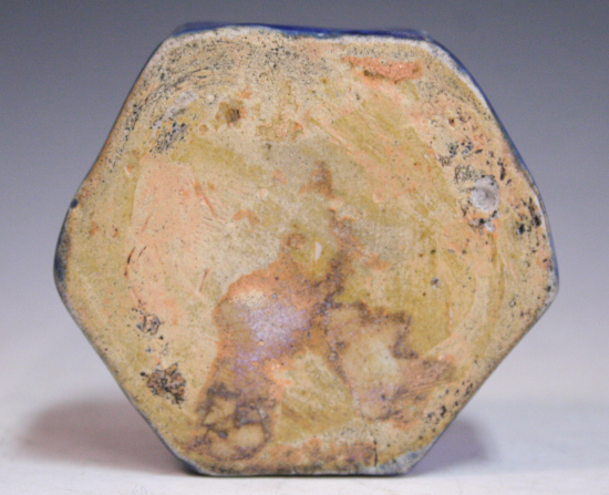 古美術青華堂｜H810 李朝・瑠璃釉六角水滴（韓国李朝時代）