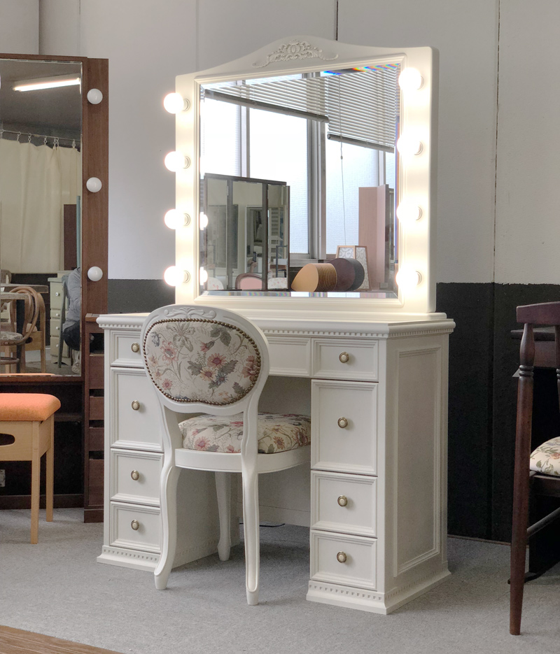 アンティーク 鏡 ミラー ドレッサー Sri Tokai Amazon｜萩原(Hagihara