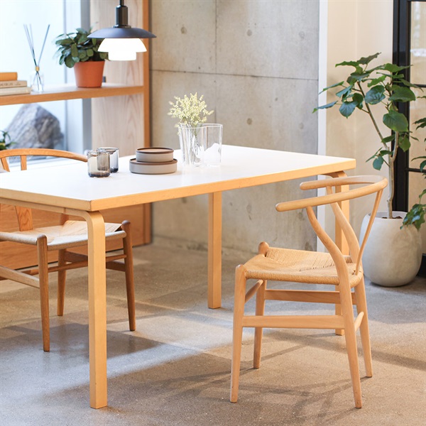 芝犬コロ新品未使用カールハンセン&サンCH24ワイチェアチーク材正規品1