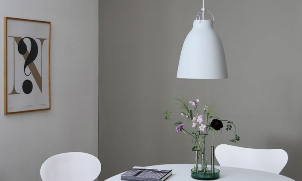 カラヴァッジオ マット ペンダントライト P2 / グレー25FRITZ HANSEN