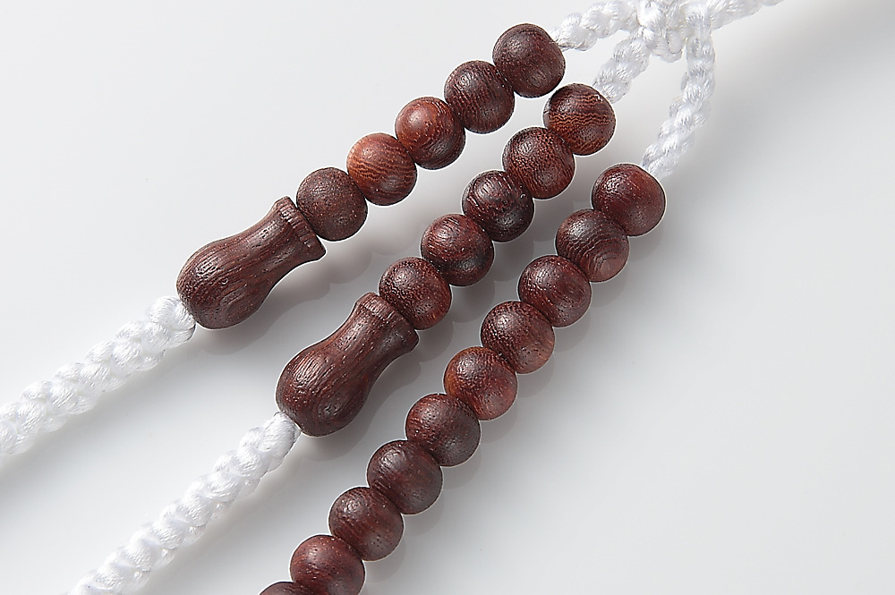 創価学会仏壇 SGI仏壇の金宝堂 木製念珠 【素挽紫檀】