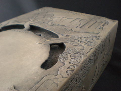 蘭亭硯 古硯 極品 乾隆辛巳年彫 書道家 文房四寳 端渓 中国骨董