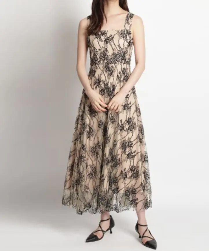 チュールレイヤードレス FRAY I.D（フレイアイディー）のレンタル