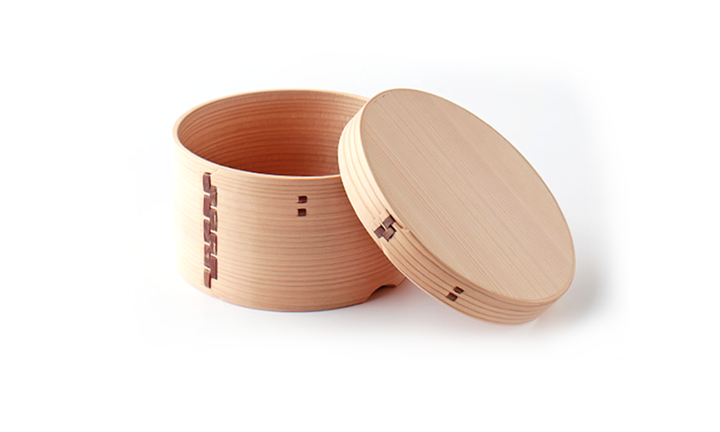 にゃーと日本のものづくり 博多曲物 小物入れ にゃーと日本の