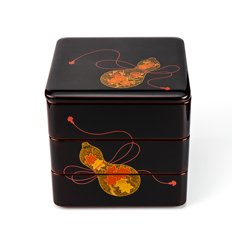 銚子 文映 共箱 瓢蒔絵 塗蓋付 替蓋付 瓢箪蒔絵 鉄製 酒次 酒器 k3388