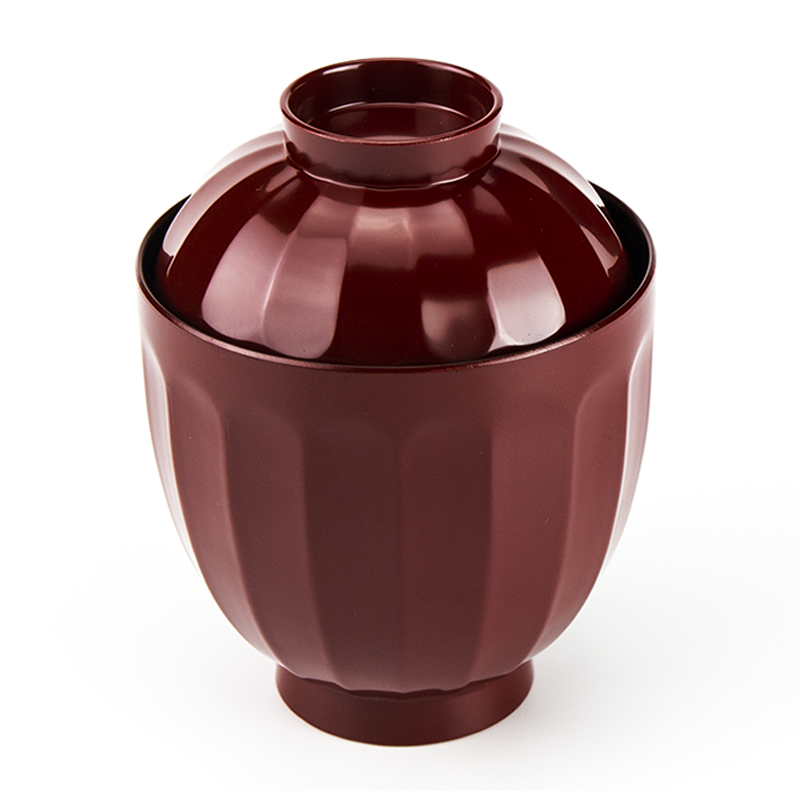 輪島塗 大向高洲堂 富三 大型 粥椀 共箱 輪島塗 大向高洲 輪島塗 粥椀