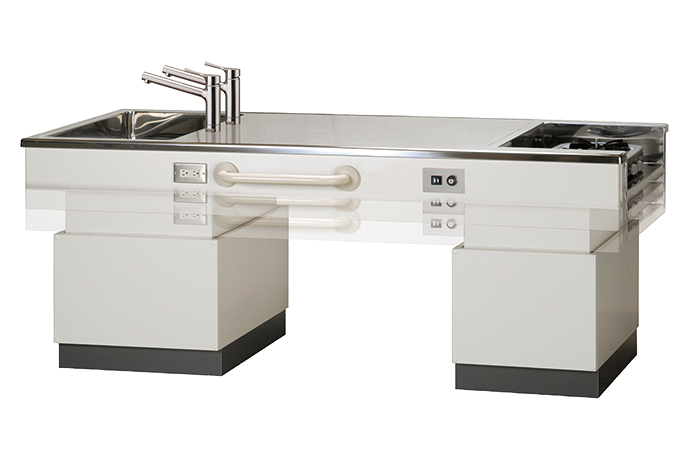 昇降式調理台 LS-Dシリーズ | 株式会社島津理化