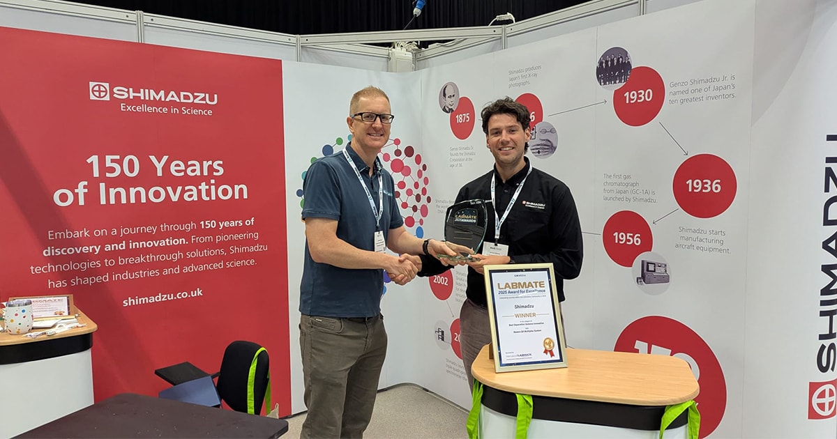 Labmate Awardにて島津製作所の150年の取り組みとNexera QXがW受賞