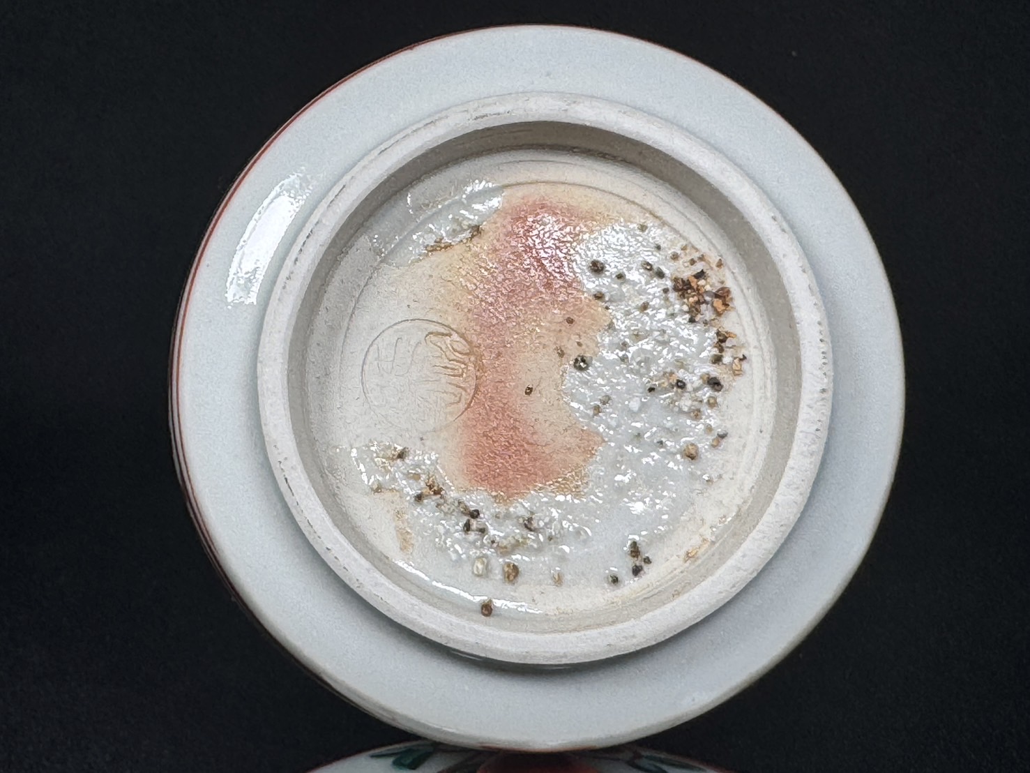 人間国宝 加藤卓男 晩年作「呉須赤絵花鳥文湯呑」 | 新栄堂