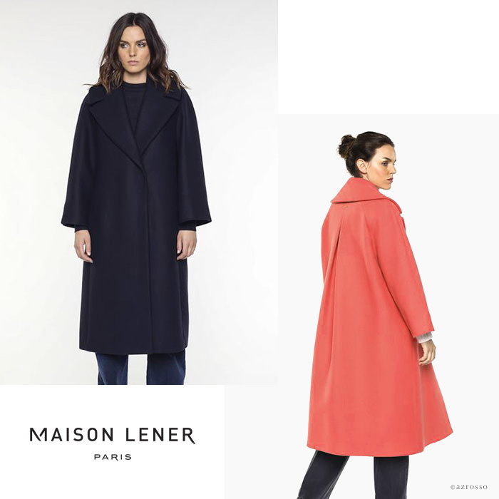チェスターコート ロング コート ウール メゾン レネール MAISON LENER
