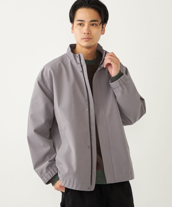 SHIPS Colors:〈洗濯機可能〉スタンドカラー ブルゾン｜ SHIPS 公式サイト