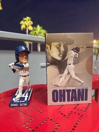 大谷翔平 2025 8/27ボブルヘッド 2025年8月27日 大谷翔平 来場者