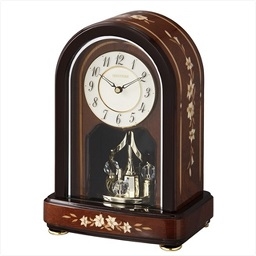 難あり】 シチズン 水晶時計 リズムクォーツ 大型 置時計 44×35cm 難