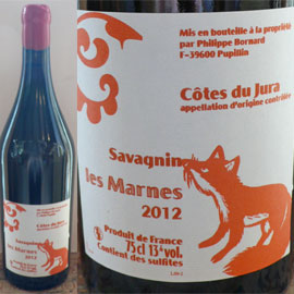 コート・デュ・ジュラ・サヴァニャン・レ・マルヌ[2012]フィリップ
