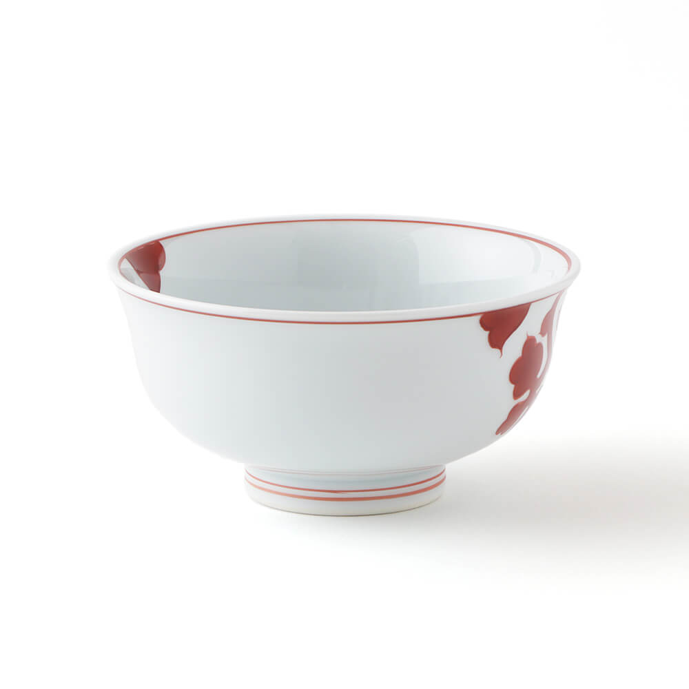 赤絵唐草文 飯碗 ｜ 有田焼の源右衛門窯公式オンラインショップ