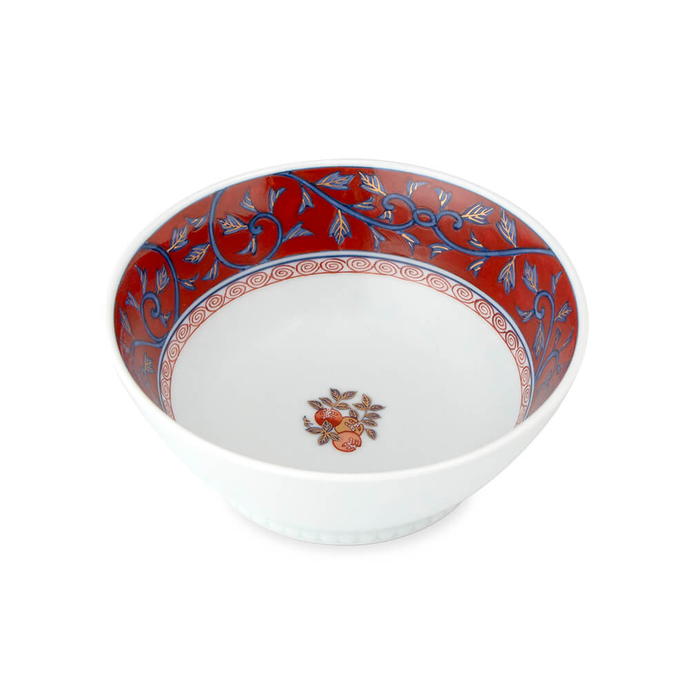 染錦柘榴見込 皿 ｜ 有田焼の源右衛門窯公式オンラインショップ