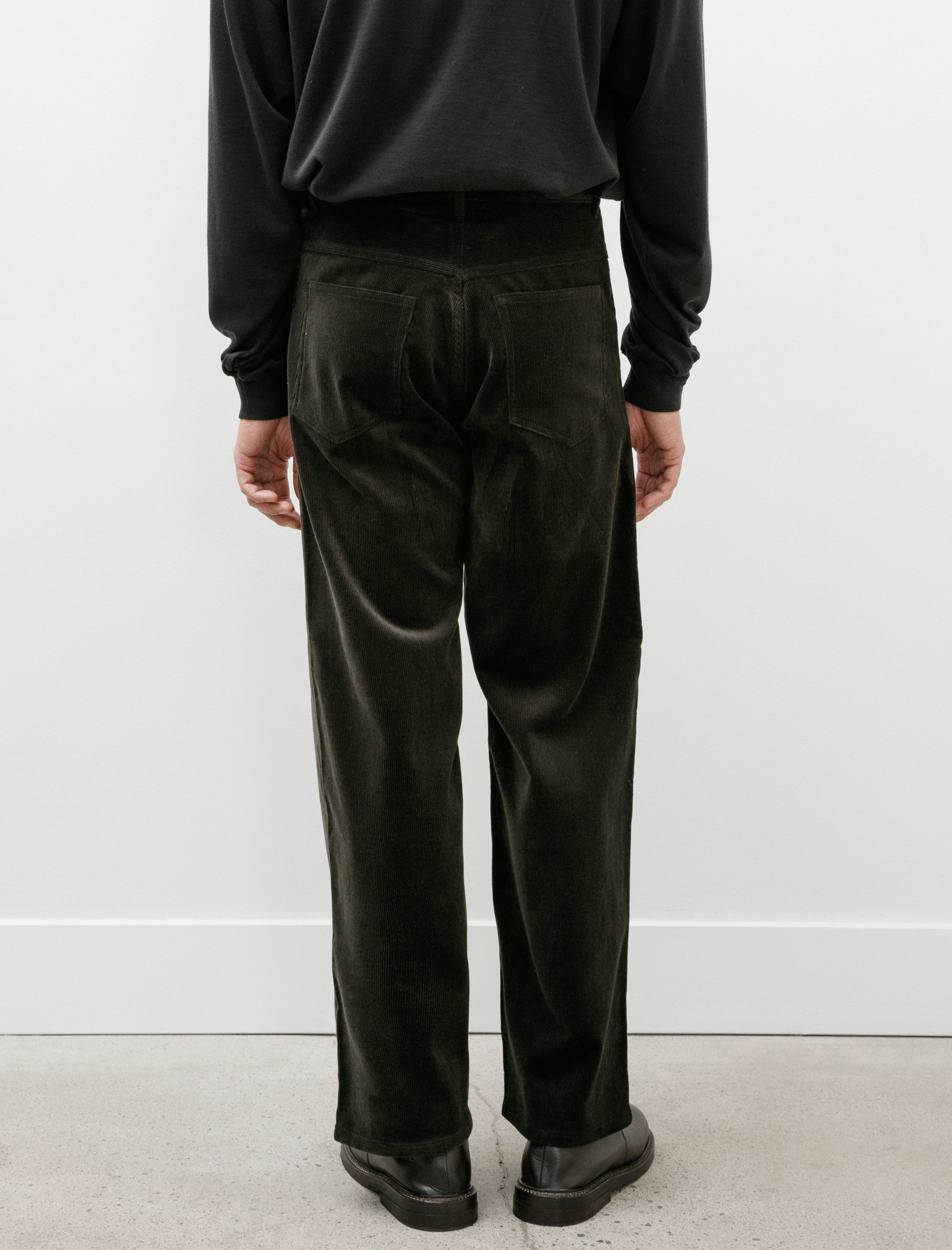 AURALEE FINX CORDUROY PANTS