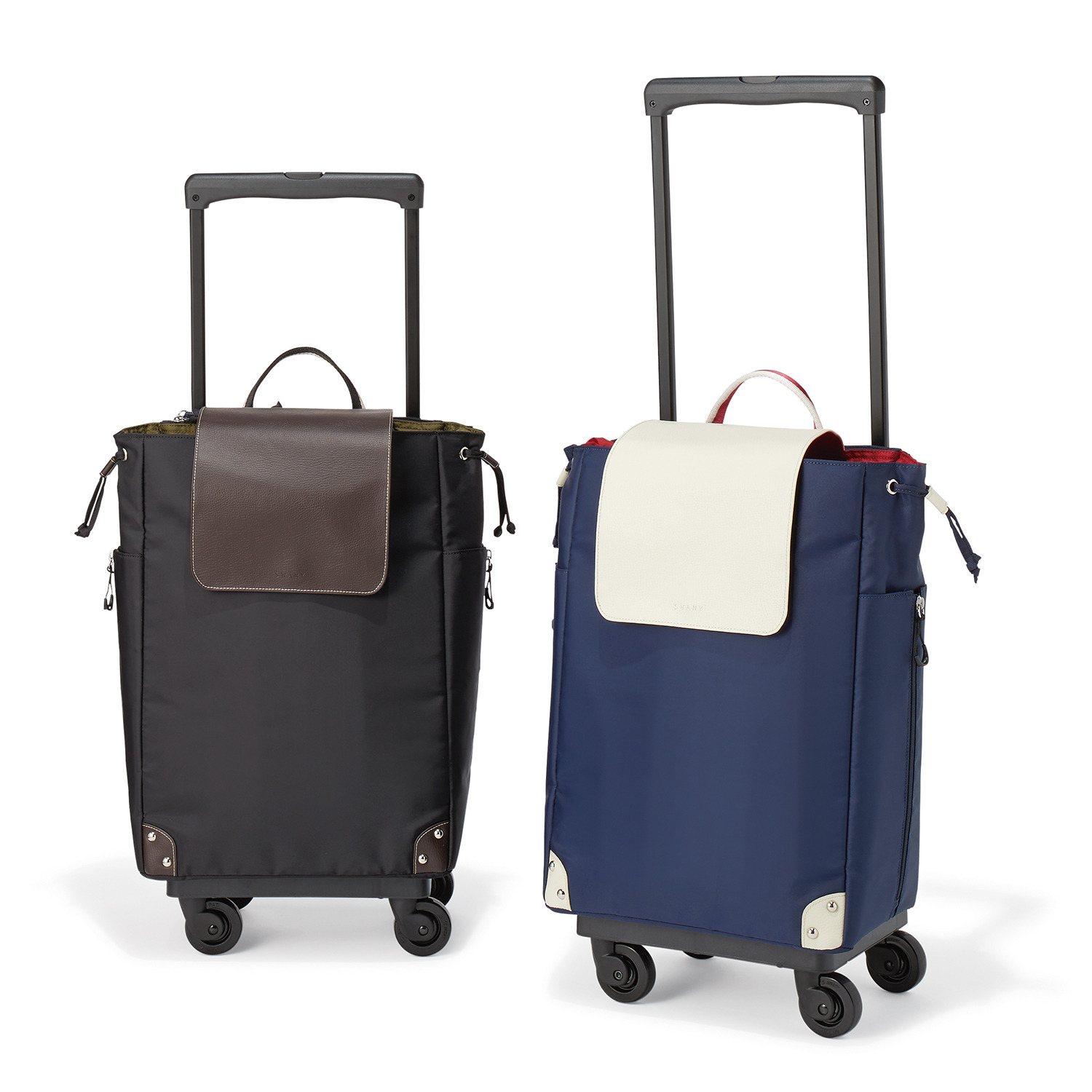 スワニー キャリーカート 4輪 ストッパー ユベーロ ショッピングカート