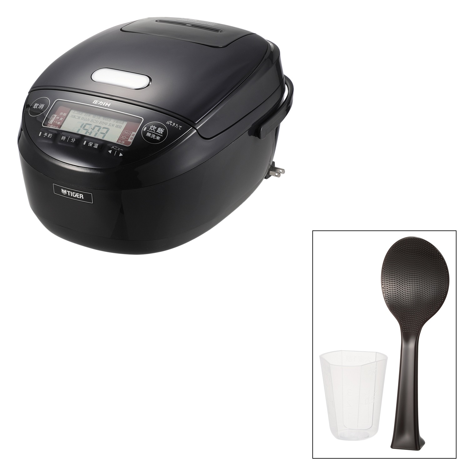 TIGER 圧力IH炊飯ジャーJPK-B100 5.5合 Amazon | TIGER 圧力IH炊飯