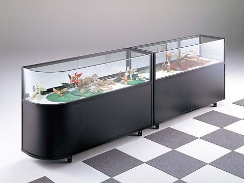 店舗用什器・デラックスショーケース【ショーケース販売の徳山】