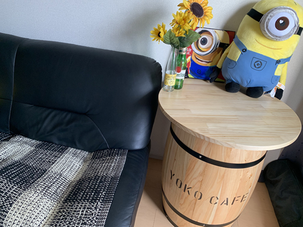 トップ 【最終値下げ‼️】木製 ワイン樽テーブル 高さ110cm 最終値下げ