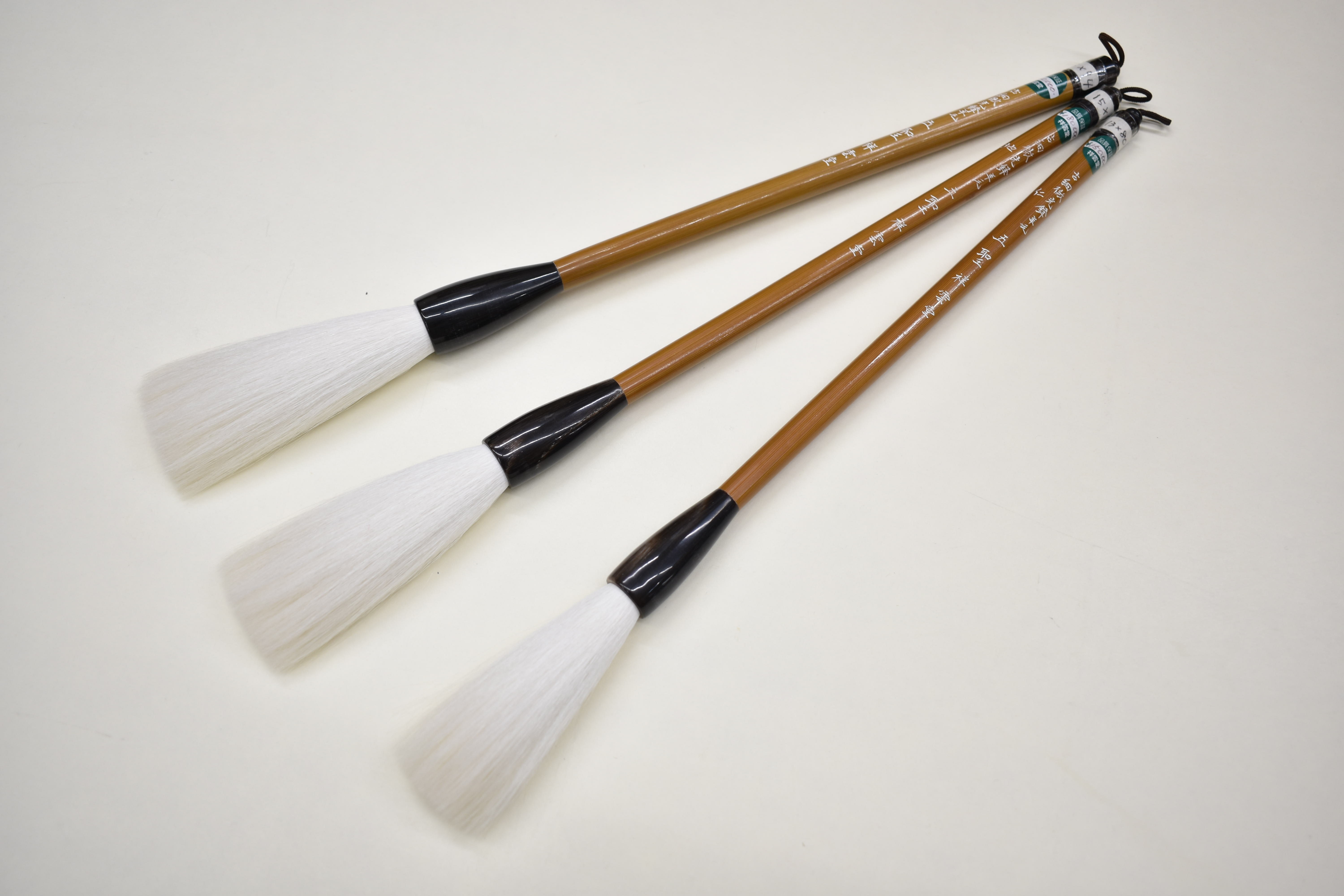 高級羊毛筆 高寿礼印 熟成細光鋒の長鋒7.5×1.1㎝】◇条幅漢字◇匠の