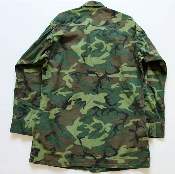 60s 米軍 U.S.ARMY ERDL グリーンリーフカモ ジャングルファティーグ