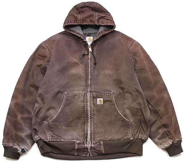 大人気！Carharttアクティブジャケットダックジャケットパーカー