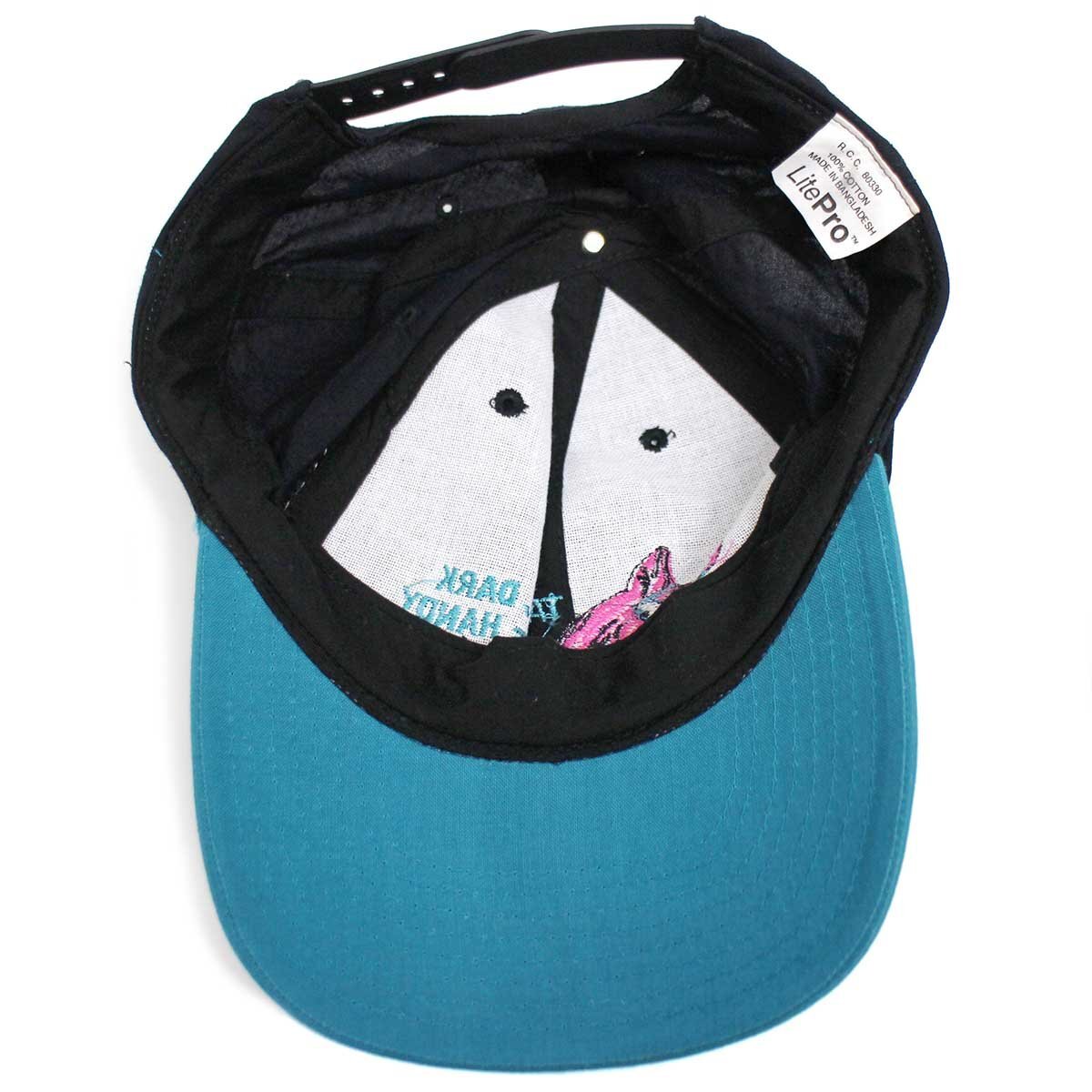 00s TALL,DARK&HANDY ピッグ 刺繍 ツートン 切り替え コットンキャップ