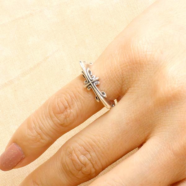 BIGHAND SUNリング スリム シルバーリング レディース 、ギャランティ