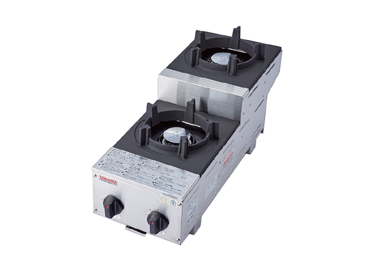 業務用ガステーブルコンロ ピビンパガッツだんだんシリーズ | 山岡金属