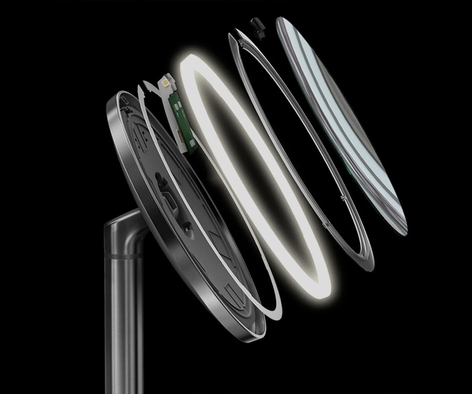 センサーミラー 5倍拡大鏡 (tru-luxテクノロジー) | Simplehuman