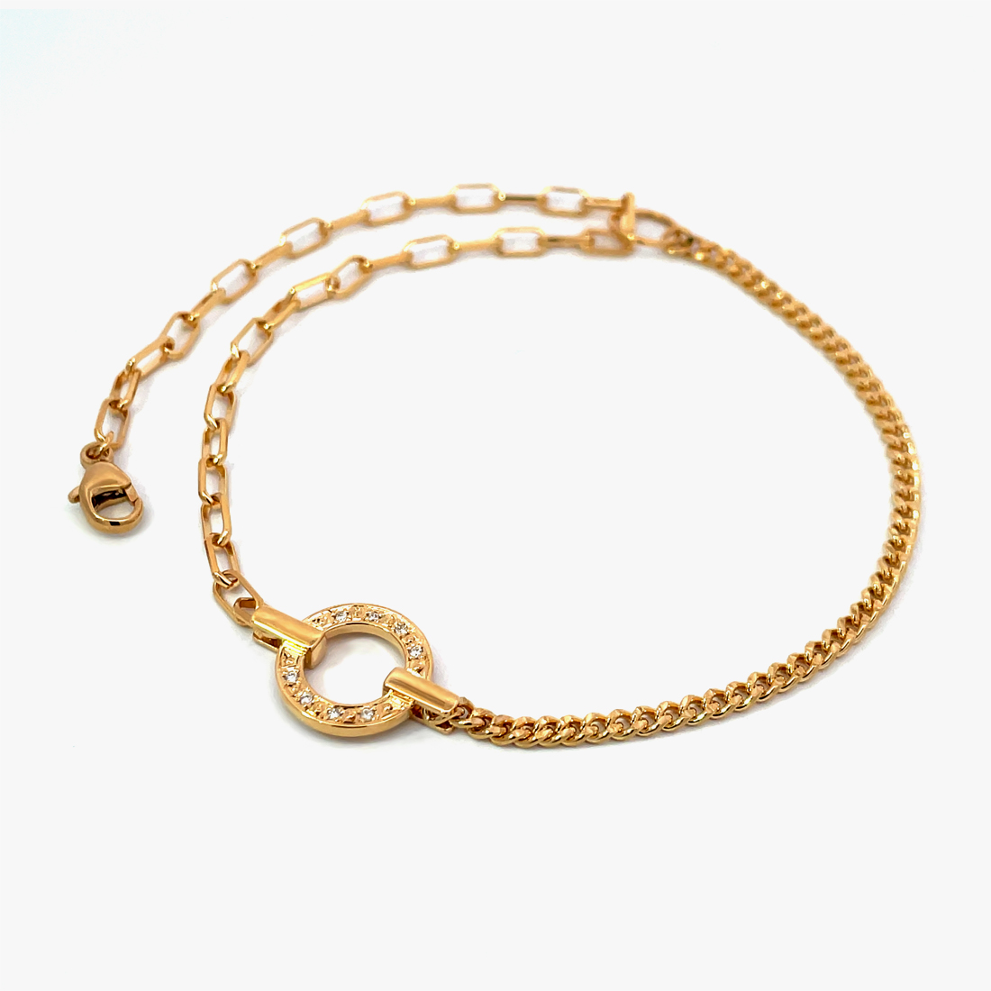 DIAMOND MIX LINK ANKLET(5ZU0087)｜SJX公式ONLINE STORE