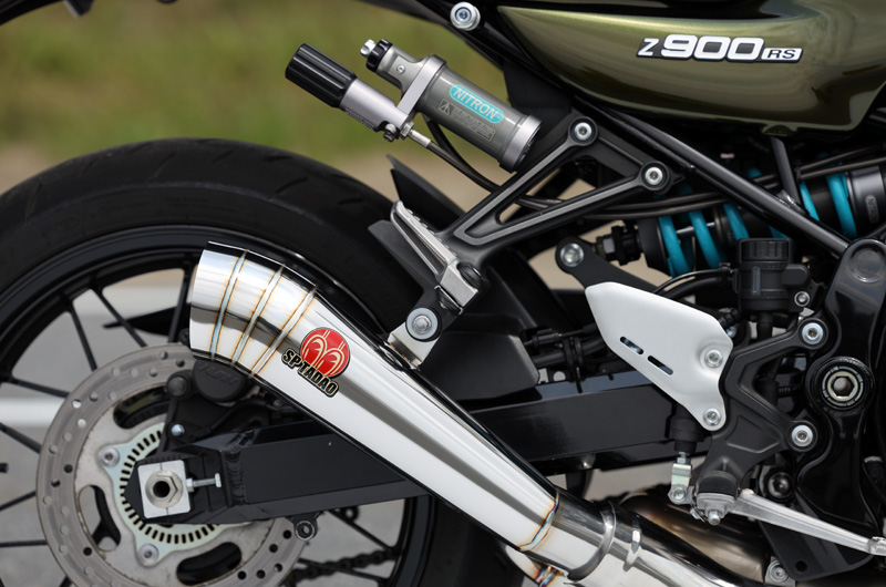 マフラー カワサキ Kawasaki Z900RS (2BL-ZR900C)MEGAPHONE 