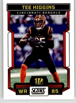 NFLカード Tee Higgins 世界1枚限定パッチカード含む3枚セット NFL